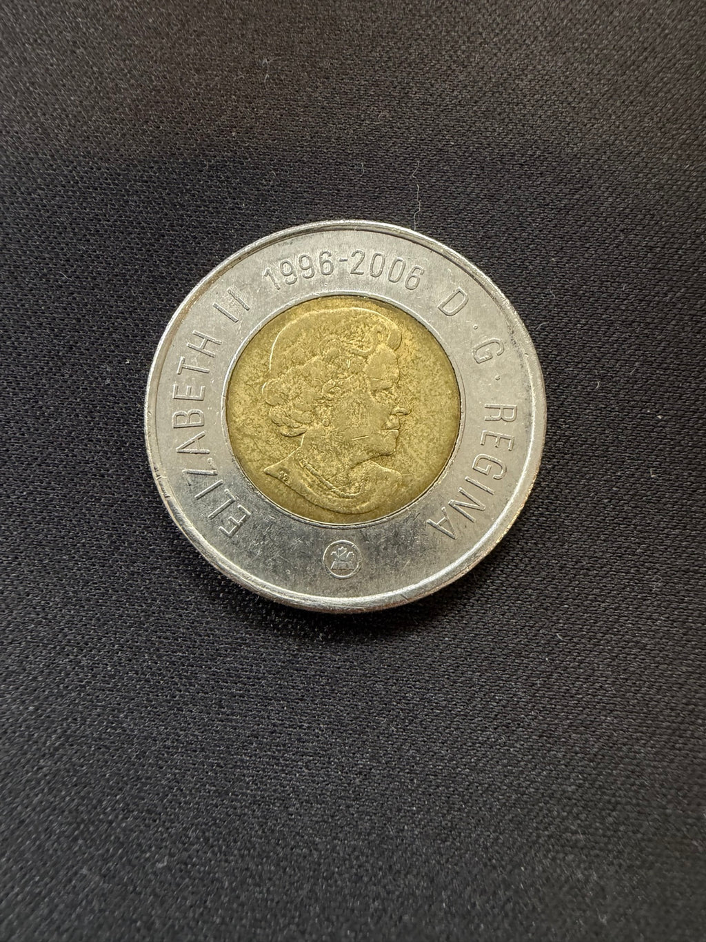Representative 2006 Churchill circulated toonie, obverse