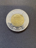 2018 Armistice uncolourized toonie reverse, representative circulated coin